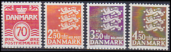 Danmark AFA 527 - 30<br>Postfrisk